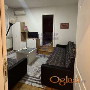 Namešten jednoiposoban stan na Podbari, 35m2